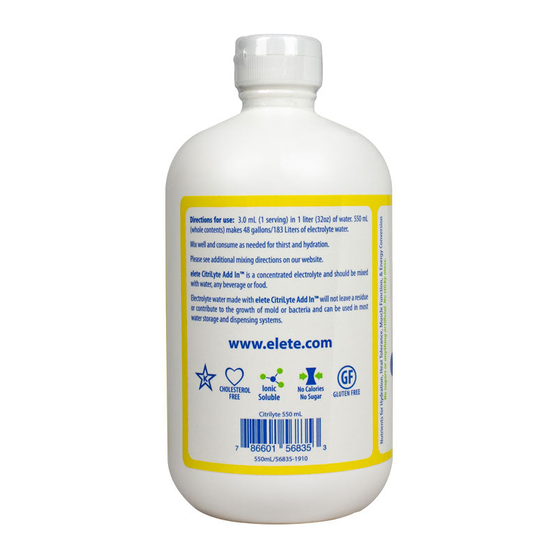 elete CitriLyte Add-In  18.6 oz/550 mL Economy Refill