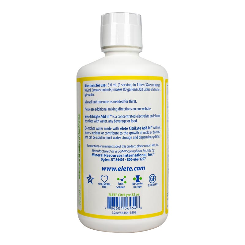 elete CitriLyte Add-In  32 oz Team Size