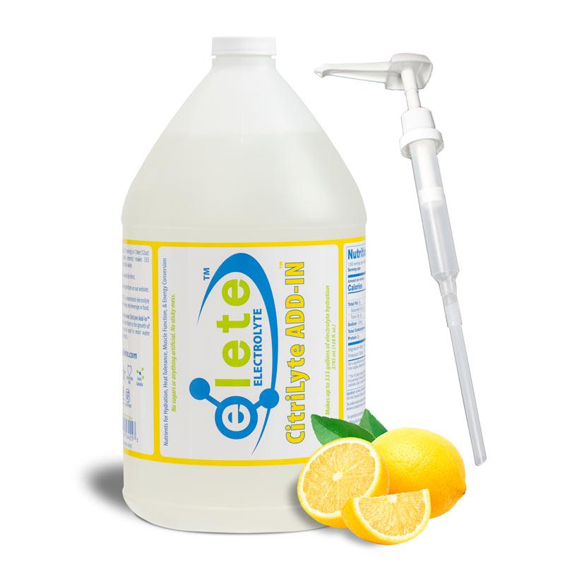 elete CitriLyte Add-In  128 oz/1 gallon w/pump