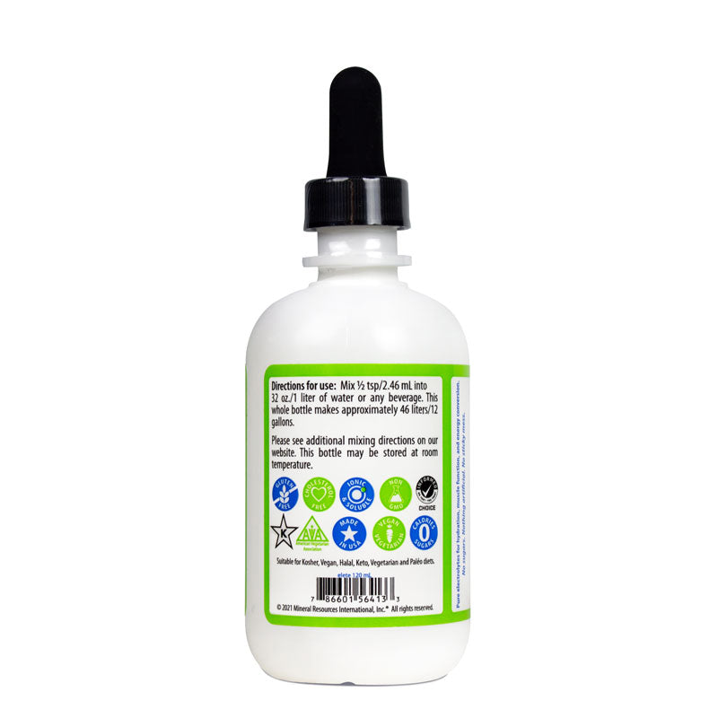 elete electrolyte 4 oz size