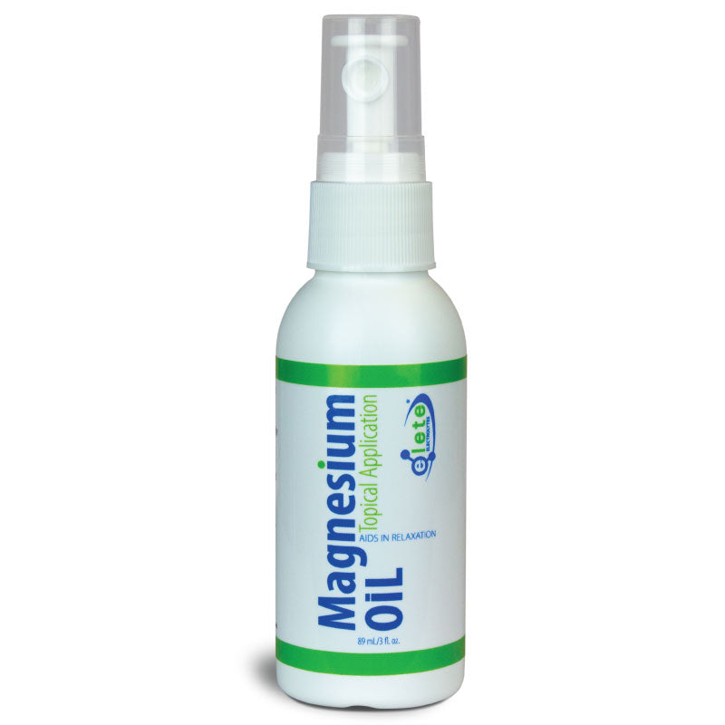 elete Magnesium Oil Spray 3 oz and 12 oz sizes